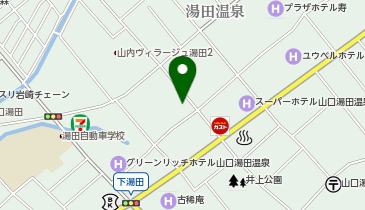 炉舎 湯田店の地図画像