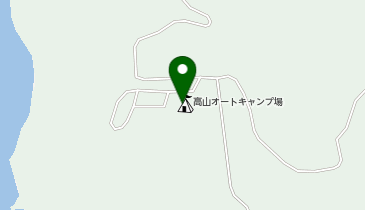 青海島高山オートキャンプ場の地図画像