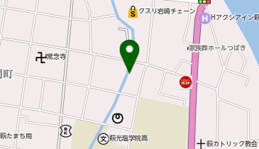 和食れすとらん中村の地図画像