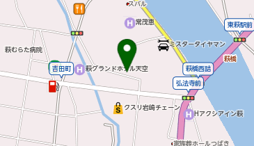 山口萩ビール株式会社の地図画像