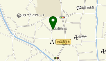 佐川醤油店の地図画像