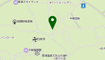 西洋料理どんぐりの地図画像