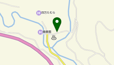 四万温泉 そば屋三昧 中島屋の地図画像