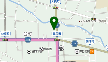 頑固堂の地図画像