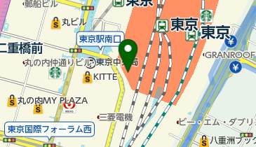 東京ステーションホテル レストラン ブラン ルージュの地図画像