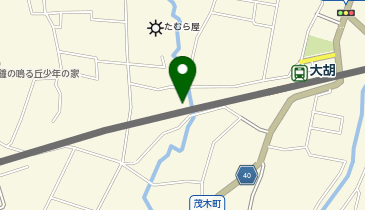上毛電気鉄道 大胡電車庫の地図画像
