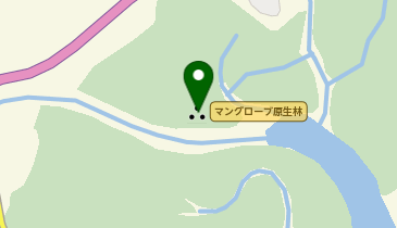 マングローブ原生林の地図画像
