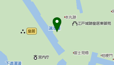 松の大廊下跡の地図画像