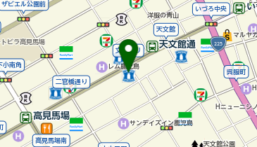 かごしま市場の地図画像