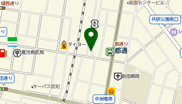 薩摩食堂 南洲庵の地図画像