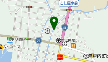 田原製菓店の地図画像