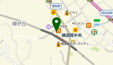 中央酒場の地図画像