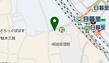 谷中せんべいの地図画像