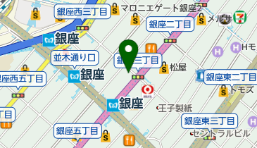 FURLA(フルラ) 銀座の地図画像