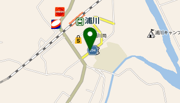 五平餅のまるふくの地図画像