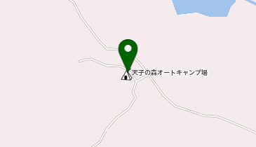 天子の森オートキャンプ場の地図画像