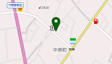 萩の亭の地図画像