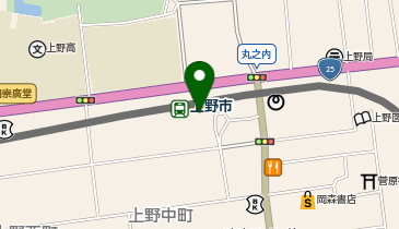 忍者列車の地図画像
