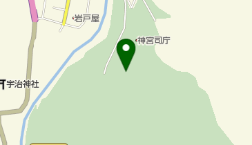 伊勢神宮 子安神社の地図画像