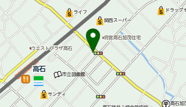 焼肉酒場 居心家の地図画像