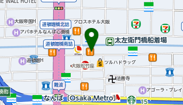 ぼてぢゅう本店 道頓堀の地図画像