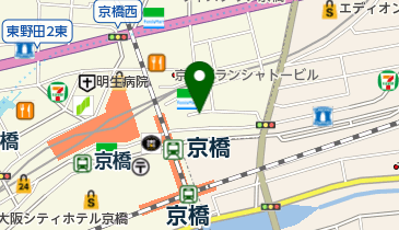 立ち呑み処とん両の地図画像