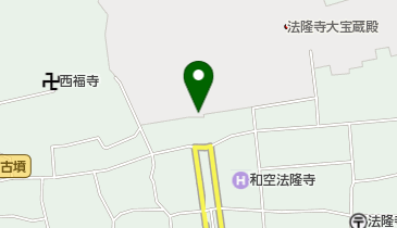法隆寺 南大門の地図画像