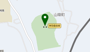 五社神古墳(神功皇后陵)の地図画像