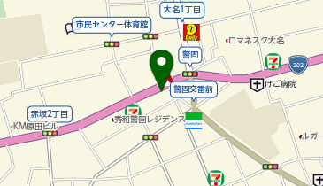 CafeBar Que(カフェバー キュー)の地図画像