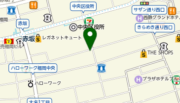 もつ鍋虎福堂の地図画像