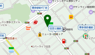 ラ・ヴィ・アン・ローズ本店の地図画像