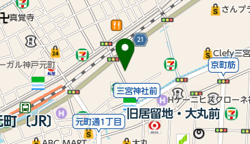 DONQ(ドンク) 三宮本店の地図画像