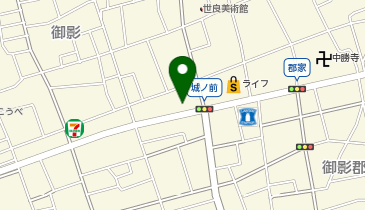 中国料理四川 御影店の地図画像