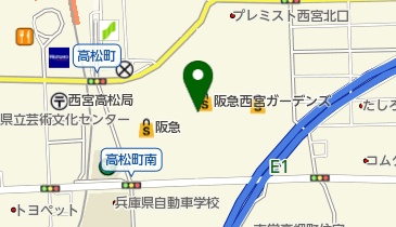 阪急西宮ガーデンズ 西宮市 複合施設 商業施設 663 04 の地図 アクセス 地点情報 Navitime