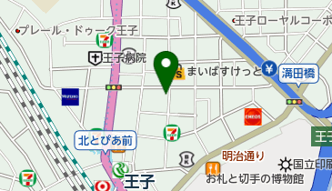 山松屋酒店の地図画像