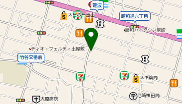 キムチのふる里 尼崎店の地図画像