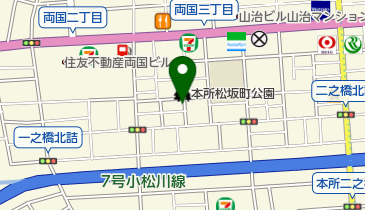 両国大川屋の地図画像