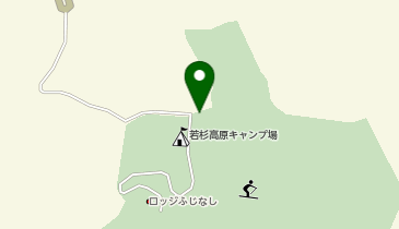若杉高原温泉の地図画像