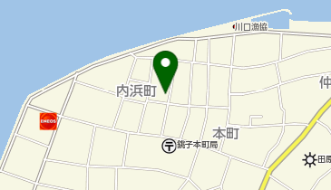 ぬれせん誕生の店 路地裏の柏屋の地図画像
