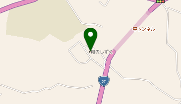 岡城天然温泉 月のしずくの地図画像