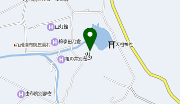 山家料理 湯の岳庵の地図画像