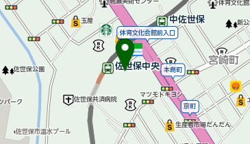 白十字パーラー ぽると総本舗 本島本店の地図画像