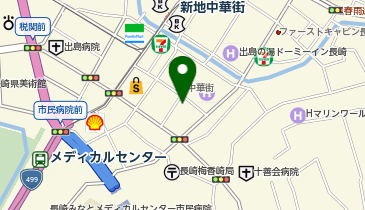 新和楼の地図画像