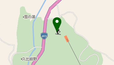 キューピットバレイスキー場の地図画像