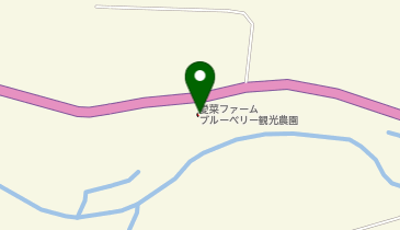 愛菜ファームブルーベリー観光農園の地図画像