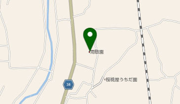 雨敬園の地図画像