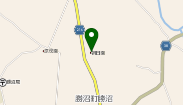 朝日園の地図画像