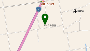 まさみ農園の地図画像