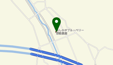 あしかがブルーベリー感動農園の地図画像