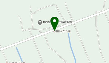川田ぶどう園の地図画像
